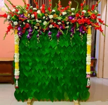 festival decorations Betel Special Ganpati Decor